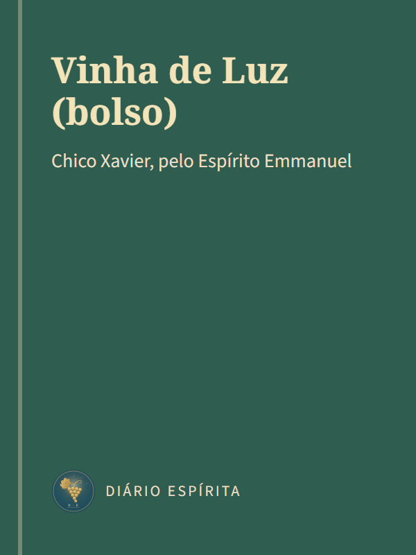 Capa ilustrativa: Vinha de Luz (bolso)
